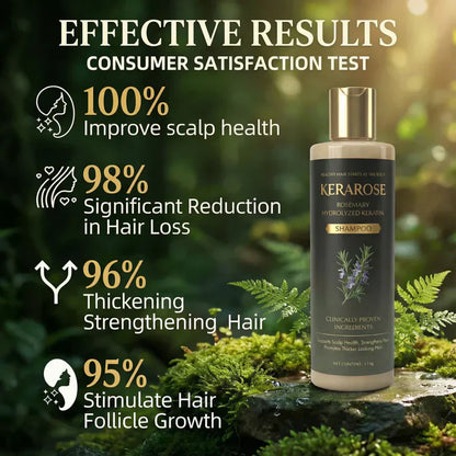 Kerarose Rosemary Shampoo For Hair Growth (Buy 1 Get 1 Free 🔥🔥)
